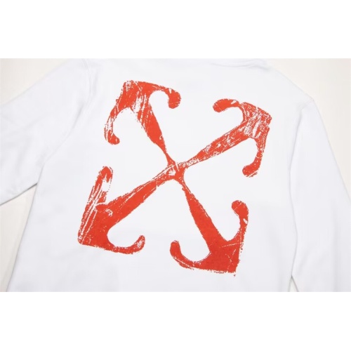Replica Off-White Hoodies Long Sleeved For Unisex #1142245 $72.00 USD for Wholesale