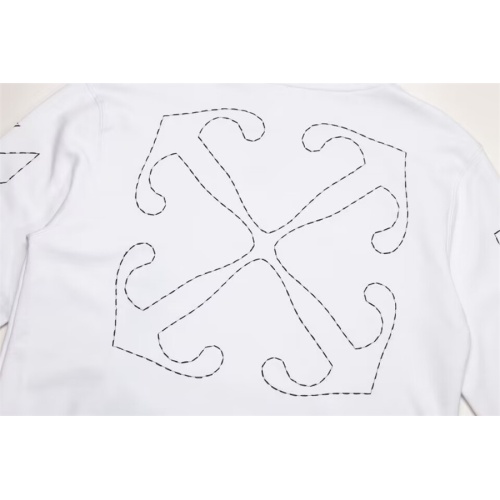 Replica Off-White Hoodies Long Sleeved For Unisex #1142247 $72.00 USD for Wholesale
