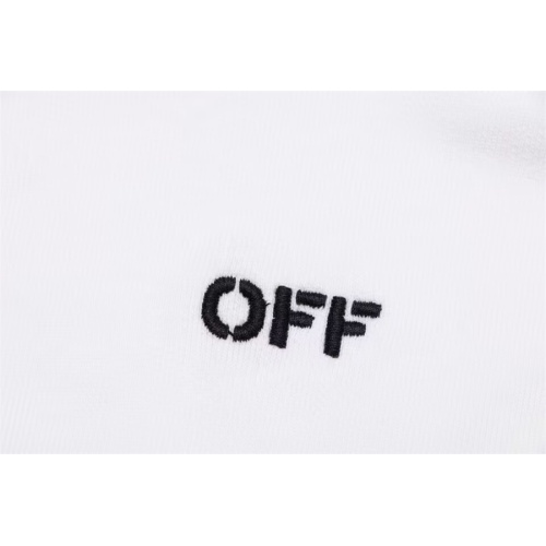 Replica Off-White Hoodies Long Sleeved For Unisex #1142247 $72.00 USD for Wholesale