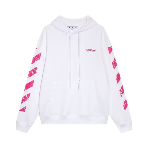 Replica Off-White Hoodies Long Sleeved For Unisex #1142249 $72.00 USD for Wholesale