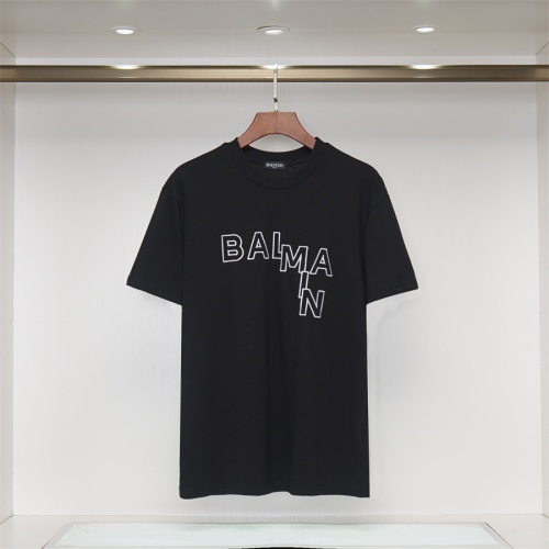 Replica Balmain T-Shirts Short Sleeved For Unisex #1142297, $32.00 USD, [ITEM#1142297], Replica Balmain T-Shirts outlet from China