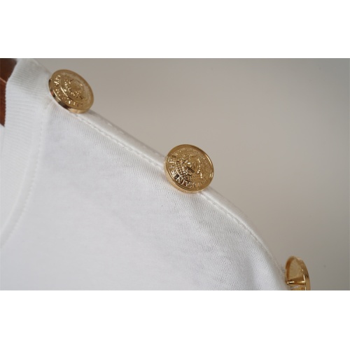Replica Balmain T-Shirts Short Sleeved For Unisex #1142310 $32.00 USD for Wholesale