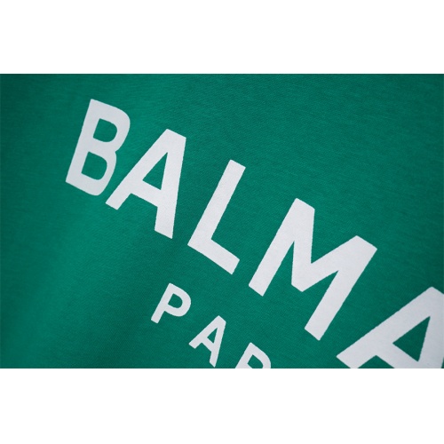 Replica Balmain T-Shirts Short Sleeved For Unisex #1142313 $29.00 USD for Wholesale