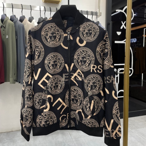 Replica Versace Jackets Long Sleeved For Men #1142440, $82.00 USD, [ITEM#1142440], Replica Versace Jackets outlet from China
