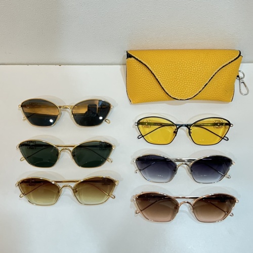 Replica LOEWE AAA Quality Sunglasses #1142824 $60.00 USD for Wholesale