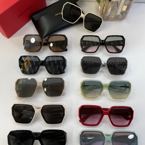 Replica Yves Saint Laurent YSL AAA Quality Sunglasses #1143491 $60.00 USD for Wholesale