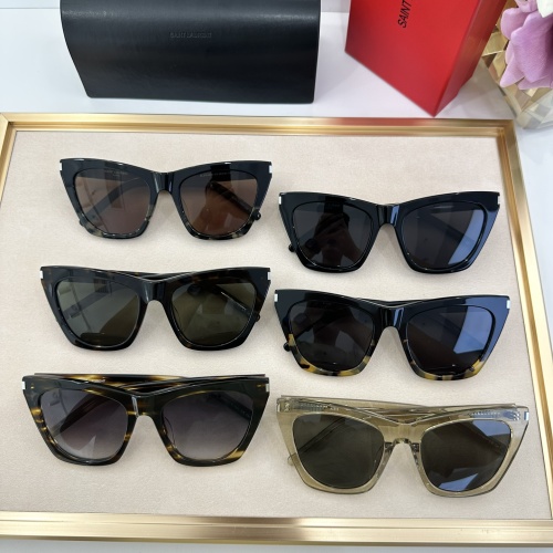 Replica Yves Saint Laurent YSL AAA Quality Sunglasses #1143502 $64.00 USD for Wholesale