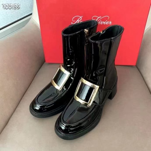 Replica Roger Vivier Boots For Women #1143841, $112.00 USD, [ITEM#1143841], Replica Roger Vivier Boots outlet from China