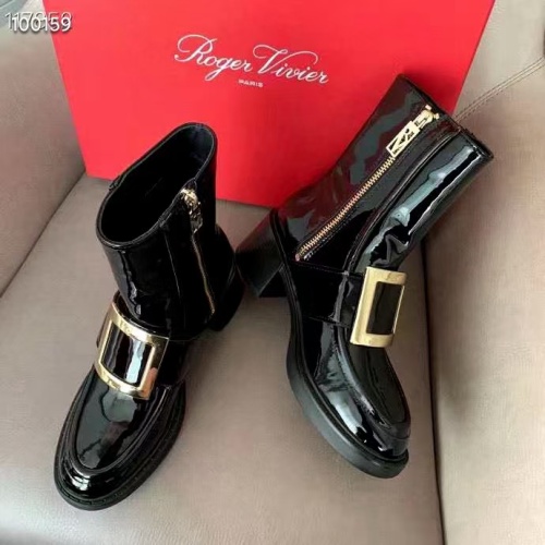 Replica Roger Vivier Boots For Women #1143841 $112.00 USD for Wholesale