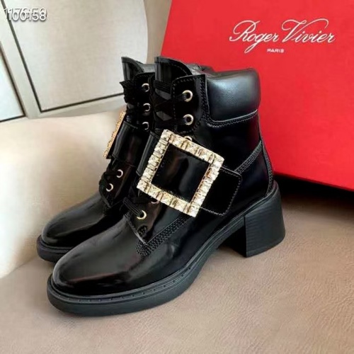 Replica Roger Vivier Boots For Women #1143842, $112.00 USD, [ITEM#1143842], Replica Roger Vivier Boots outlet from China