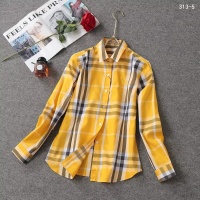 $38.00 USD Burberry Shirts Long Sleeved For Women #1138213