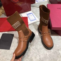 $100.00 USD Valentino Boots For Women #1140967