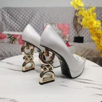$160.00 USD Dolce & Gabbana D&G High-Heeled Shoes For Women #1141189