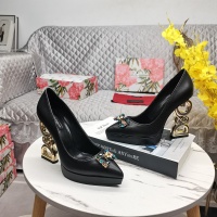 $160.00 USD Dolce & Gabbana D&G High-Heeled Shoes For Women #1141190
