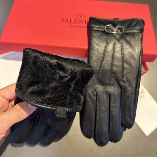 Replica Valentino Gloves For Women #1145110 $48.00 USD for Wholesale