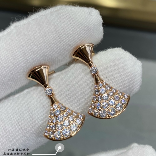 Replica Bvlgari Earrings For Women #1145123, $52.00 USD, [ITEM#1145123], Replica Bvlgari Earrings outlet from China