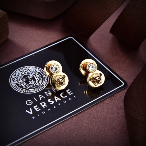 Replica Versace Earrings For Women #1145150, $27.00 USD, [ITEM#1145150], Replica Versace Earrings outlet from China