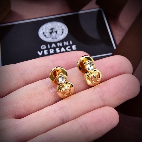 Replica Versace Earrings For Women #1145150 $27.00 USD for Wholesale