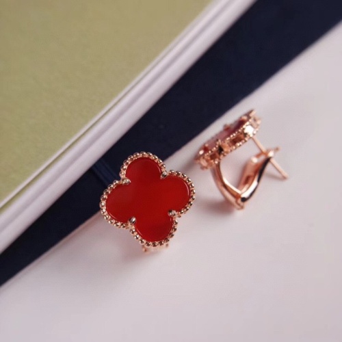 Replica Van Cleef &amp; Arpels Earrings For Women #1145444, $27.00 USD, [ITEM#1145444], Replica Van Cleef &amp; Arpels Earrings outlet from China