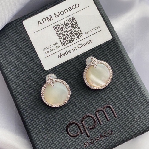 Replica Apm Monaco Earrings For Women #1145467, $32.00 USD, [ITEM#1145467], Replica Apm Monaco Earrings outlet from China