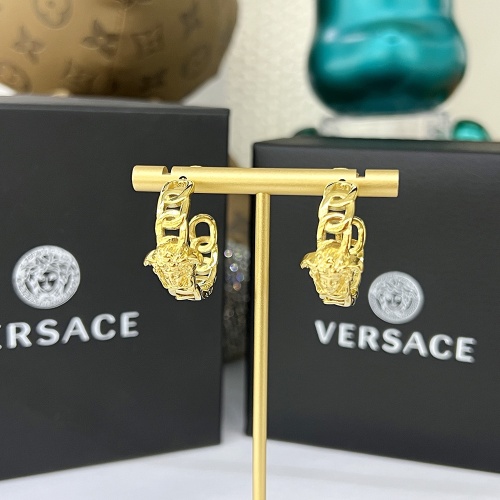 Replica Versace Earrings For Women #1145650, $25.00 USD, [ITEM#1145650], Replica Versace Earrings outlet from China
