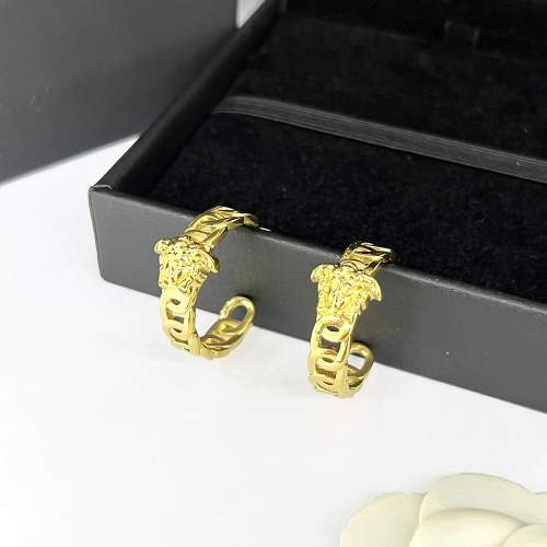 Replica Versace Earrings For Women #1145650 $25.00 USD for Wholesale