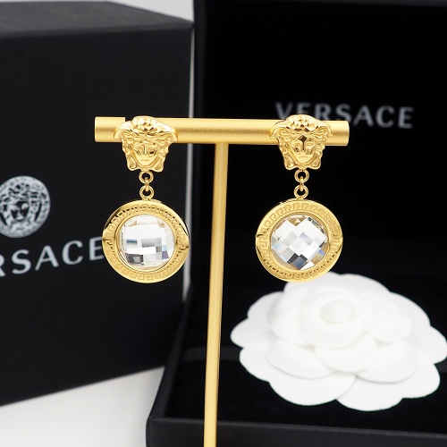 Replica Versace Earrings For Women #1145653, $25.00 USD, [ITEM#1145653], Replica Versace Earrings outlet from China