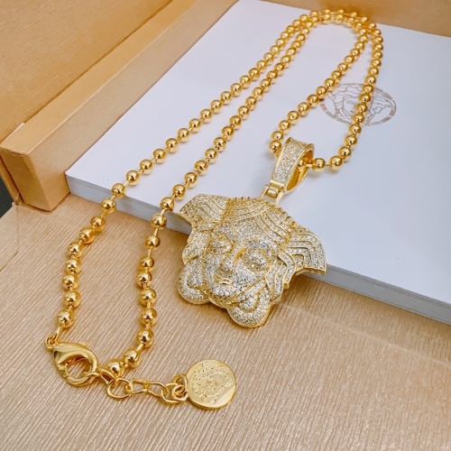 Replica Versace Necklaces #1145964, $60.00 USD, [ITEM#1145964], Replica Versace Necklaces outlet from China