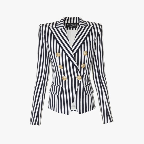 Replica Balmain Jackets Long Sleeved For Women #1146906, $92.00 USD, [ITEM#1146906], Replica Balmain Jackets outlet from China