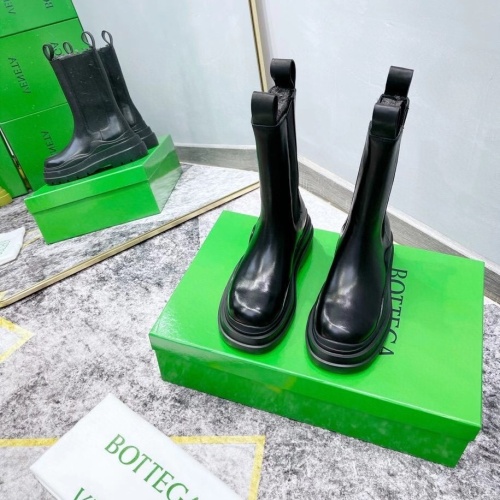 Replica Bottega Veneta BV Boots For Men #1146950 $125.00 USD for Wholesale