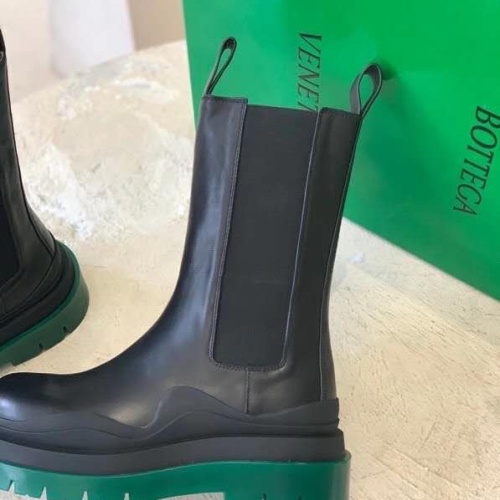 Replica Bottega Veneta BV Boots For Men #1146955 $125.00 USD for Wholesale