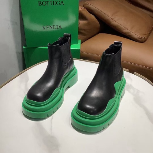 Replica Bottega Veneta BV Boots For Women #1146956 $115.00 USD for Wholesale