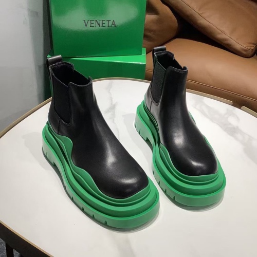 Replica Bottega Veneta BV Boots For Women #1146956 $115.00 USD for Wholesale