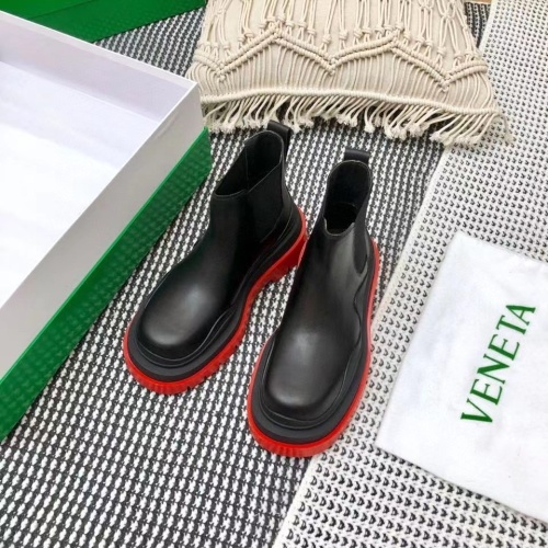 Replica Bottega Veneta BV Boots For Women #1146960 $115.00 USD for Wholesale