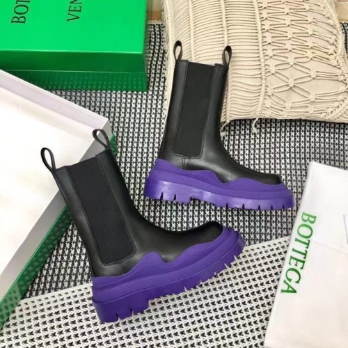 Replica Bottega Veneta BV Boots For Women #1146988 $125.00 USD for Wholesale