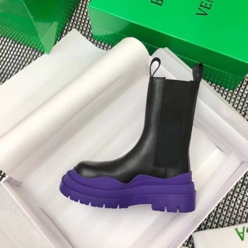 Replica Bottega Veneta BV Boots For Men #1146989 $125.00 USD for Wholesale