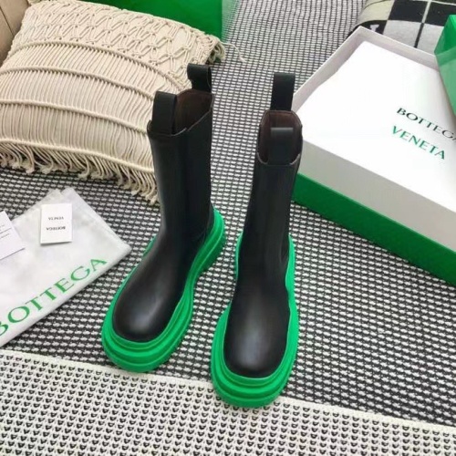 Replica Bottega Veneta BV Boots For Women #1146990 $125.00 USD for Wholesale