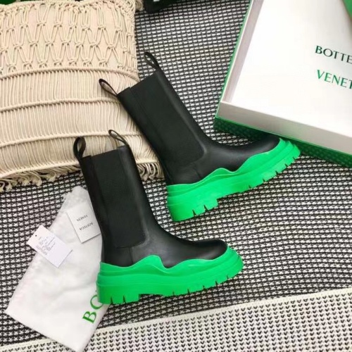 Replica Bottega Veneta BV Boots For Men #1146991 $125.00 USD for Wholesale