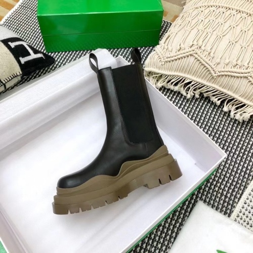 Replica Bottega Veneta BV Boots For Women #1146992 $125.00 USD for Wholesale