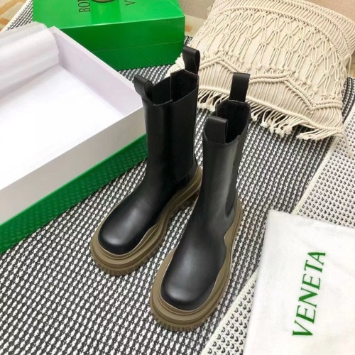 Replica Bottega Veneta BV Boots For Men #1146993 $125.00 USD for Wholesale