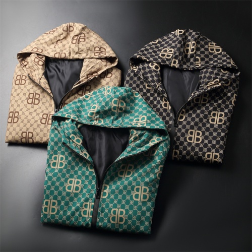 Replica Balenciaga Jackets Long Sleeved For Men #1147274 $60.00 USD for Wholesale