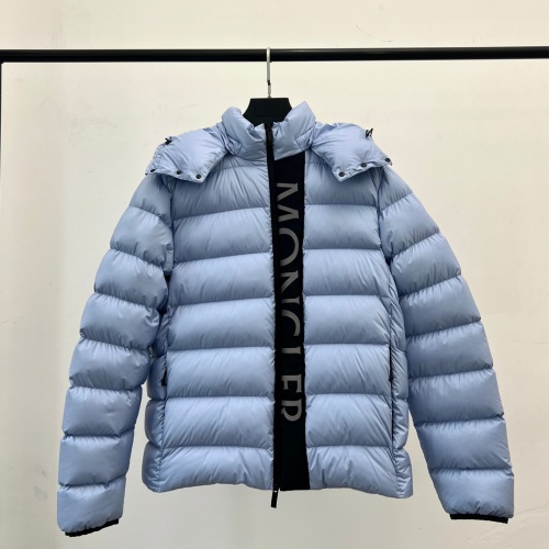 Replica Moncler Down Feather Coat Long Sleeved For Men #1147309, $160.00 USD, [ITEM#1147309], Replica Moncler Down Feather Coat outlet from China
