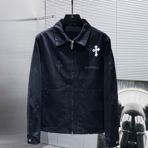 Replica Chrome Hearts Jackets Long Sleeved For Unisex #1147654 $72.00 USD for Wholesale