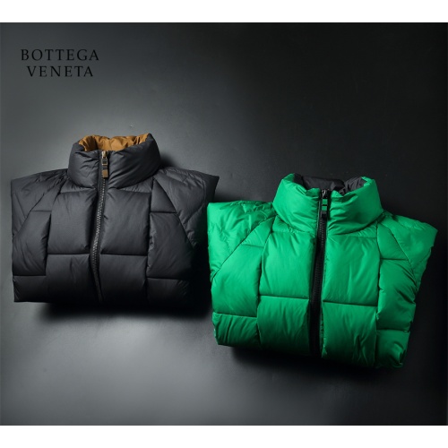 Replica Bottega Veneta BV Down Feather Coat Long Sleeved For Men #1147666 $132.00 USD for Wholesale