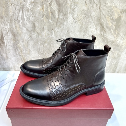 Replica Salvatore Ferragamo Boots For Men #1148072, $125.00 USD, [ITEM#1148072], Replica Salvatore Ferragamo Boots outlet from China