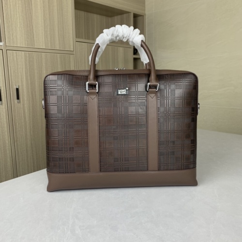 Replica Mont Blanc AAA Man Handbags #1148146, $160.00 USD, [ITEM#1148146], Replica Mont Blanc AAA Man Handbags outlet from China
