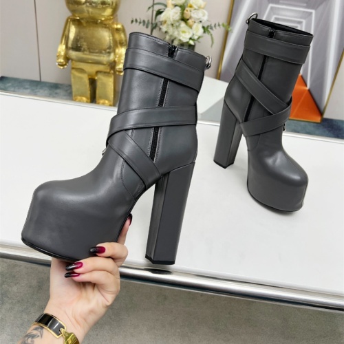 Replica Yves Saint Laurent YSL Boots For Women #1148366 $160.00 USD for Wholesale