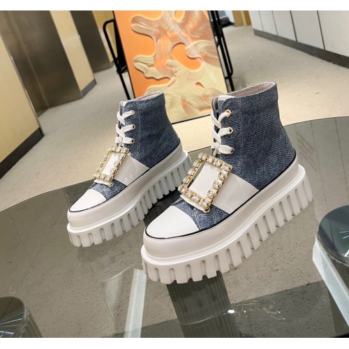 Replica Roger Vivier High Tops Shoes For Women #1148401, $105.00 USD, [ITEM#1148401], Replica Roger Vivier High Tops Shoes outlet from China