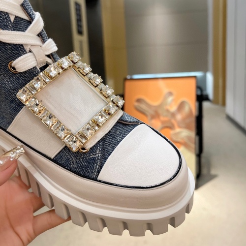 Replica Roger Vivier High Tops Shoes For Women #1148401 $105.00 USD for Wholesale