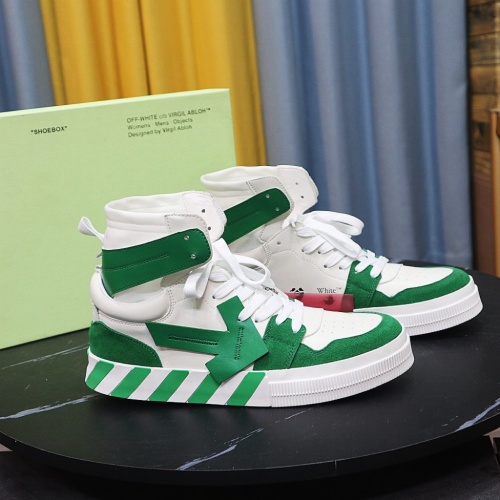 Replica Off-White High Tops Shoes For Men #1148584, $105.00 USD, [ITEM#1148584], Replica Off-White High Tops Shoes outlet from China
